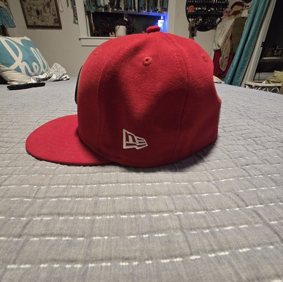 New Era 59fifty Red San Francisco 49ers Hat - Picture 4 of 7